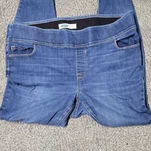 Plus size high rise jeans